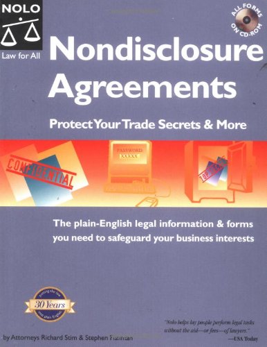 Nondisclosure agreements Cover