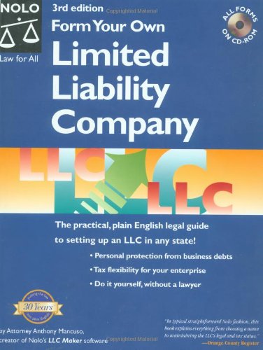 Form your own limited liability company Cover