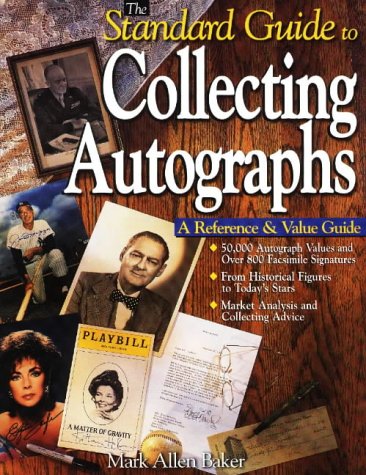 The standard guide to collecting autographs Cover