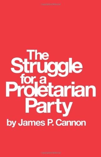Struggle for a Proletarian Party. Cover