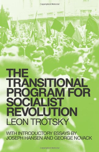 The transitional program for socialist revolution Cover