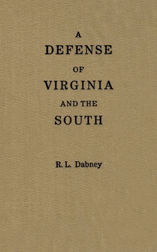 A Defense of Virginia and the South Cover