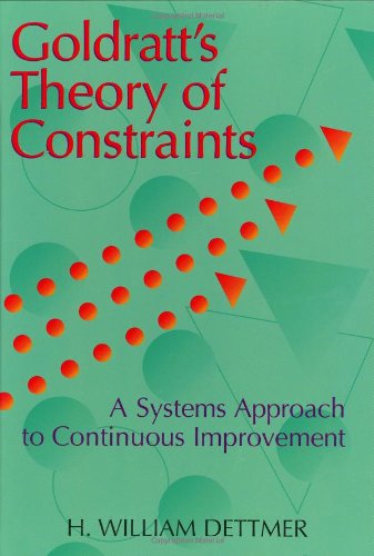 Goldratt's theory of constraints Cover