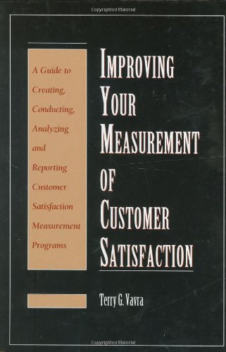 Improving your measurement of customer satisfaction Cover