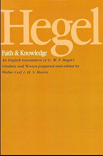 Faith and knowledge Cover