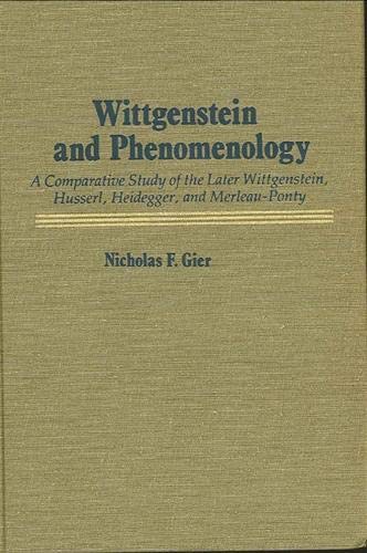 Wittgenstein and phenomenology Cover