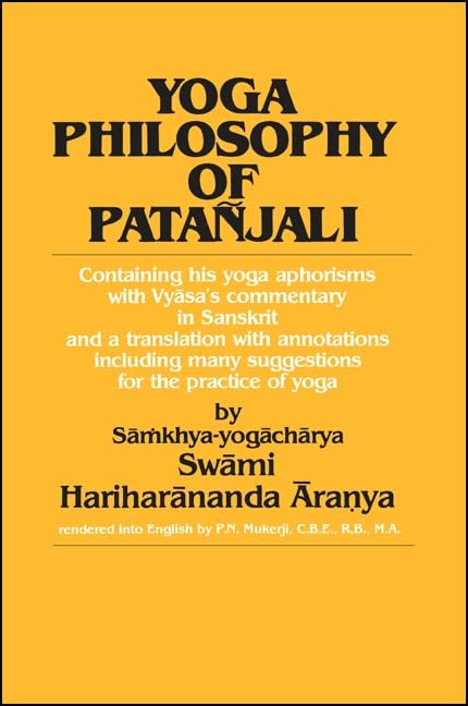 Yoga philosophy of Patañjali Cover