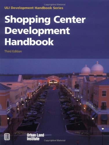 Shopping center development handbook. Cover