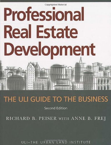 Professional real estate development Cover