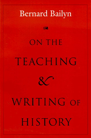 On the teaching and writing of history Cover
