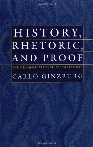 History, rhetoric, and proof Cover