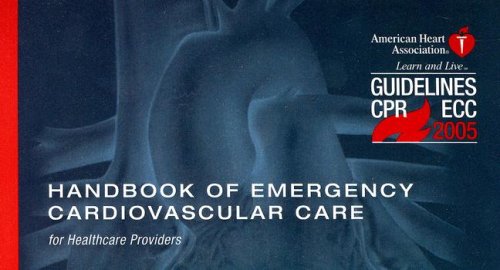 Handbook of emergency cardiovascular care for healthcare providers/ American Heart Association. Cover