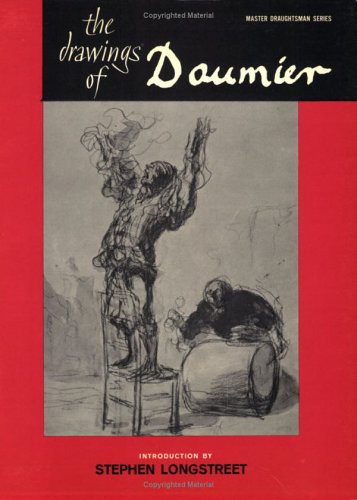 Drawings of Daumier (Master Draughtsman Ser) Cover