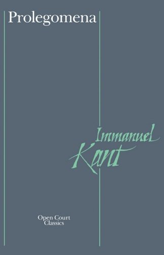Prolegomena Cover