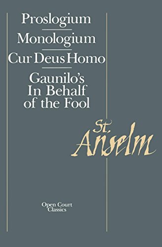 St. Anselm Basic Writings Cover