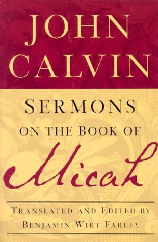 Sermons on the Book of Micah Cover
