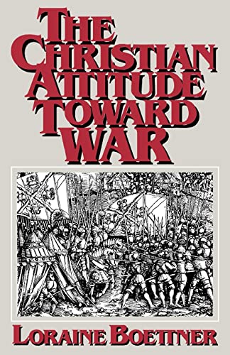 The Christian attitude toward war Cover