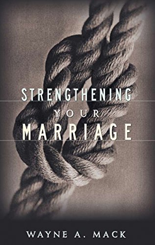 Strengthening your marriage Cover