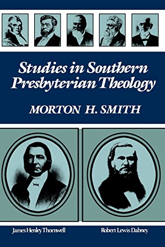 Studies in southern Presbyterian theology Cover