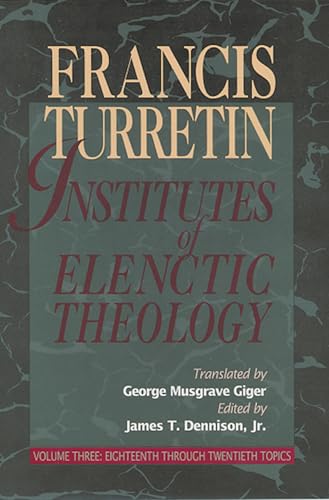 Institutes of Elenctic Theology Cover