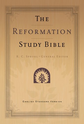 Reformation Study Bible-ESV (Black) Cover