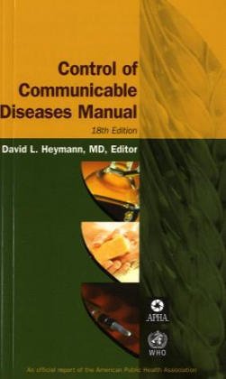 Control of communicable diseases manual Cover
