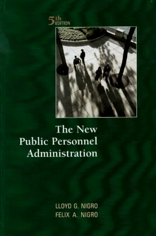 The new public personnel administration Cover