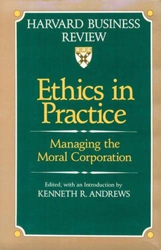 Ethics in practice Cover
