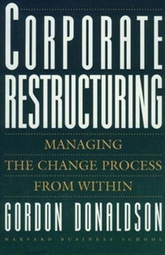 Corporate restructuring Cover