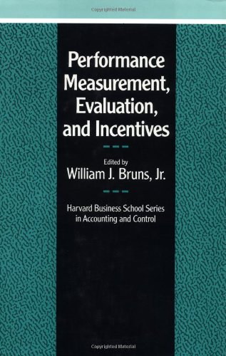 Performance measurement, evaluation, and incentives Cover