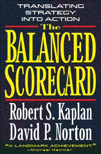 The balanced scorecard Cover