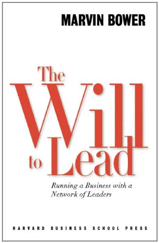 The will to lead Cover