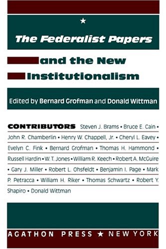 The Federalist Papers and the new institutionalism Cover