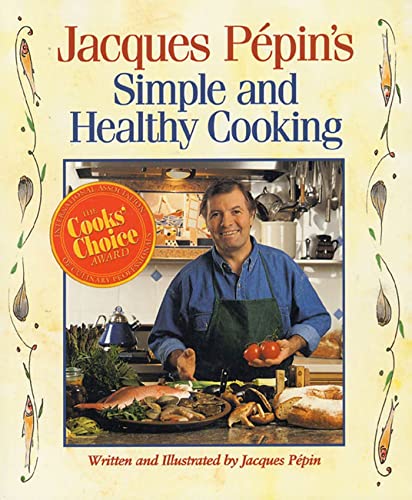 Jacques Pepin's Simple and Healthy Cooking Cover