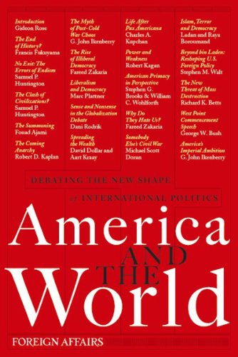 America and the world Cover