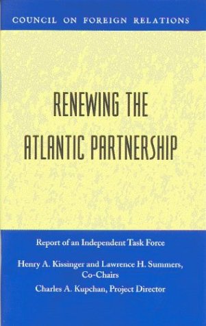 Renewing the Atlantic partnership Cover
