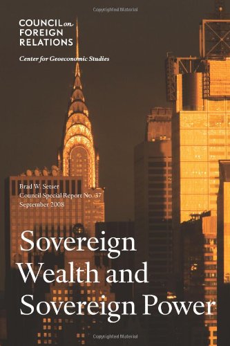 Sovereign wealth and sovereign power Cover