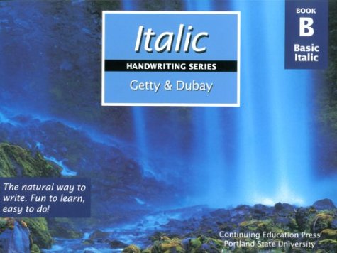 Italic Handwriting Series Book B Cover