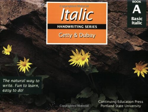Italic Handwriting Series Book A Cover