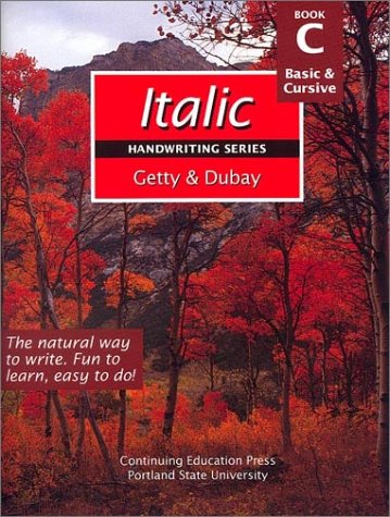 Italic Handwriting Series Book C (Italic Handwriting Series) Cover