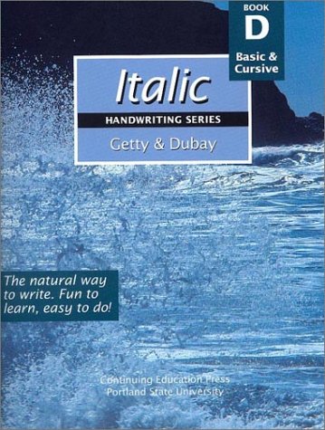 Italic Handwriting Series Book D Cover