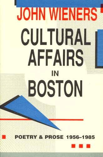 Cultural affairs in Boston Cover