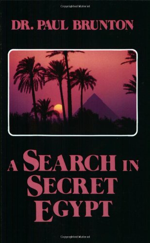 A search in secret Egypt Cover