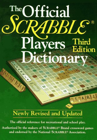 The Official Scrabble players dictionary. Cover