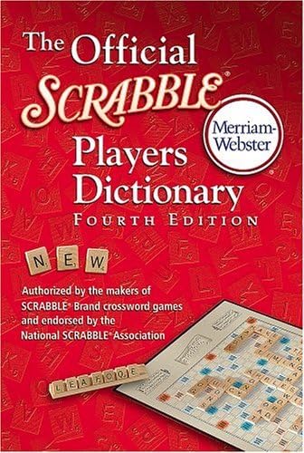 The official Scrabble players dictionary. Cover