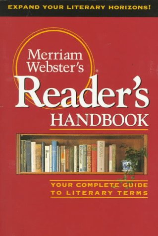 Merriam-Webster's Reader's handbook. Cover