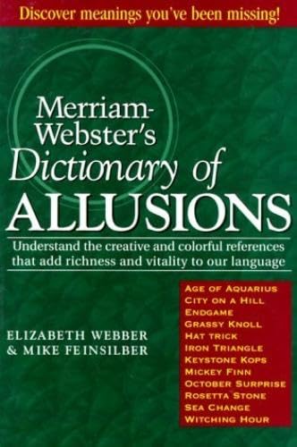 Merriam-Webster's dictionary of allusions Cover