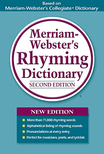 Merriam-Webster's Rhyming Dictionary Cover