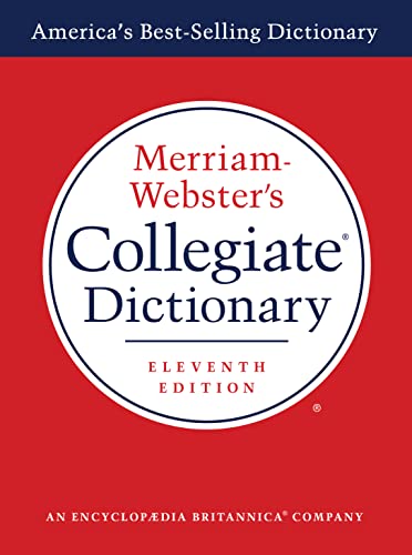 Merriam-Webster's collegiate dictionary. Cover