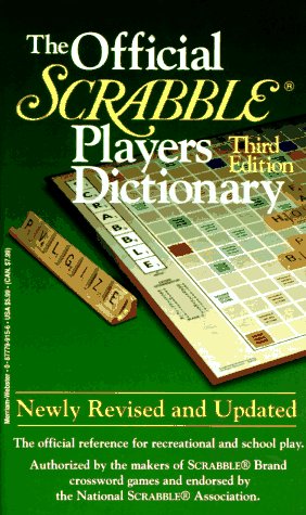 The Official Scrabble players dictionary. Cover